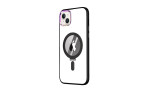 Newface iPhone 15 Kılıf Mudo Magneticsafe Standlı Kapak - Siyah