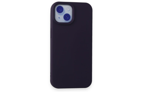 Newface iPhone 15 Kılıf Nano içi Kadife Silikon - Mor
