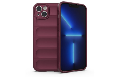 Newface iPhone 15 Kılıf Optimum Silikon - Bordo