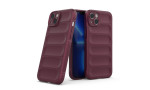 Newface iPhone 15 Kılıf Optimum Silikon - Bordo