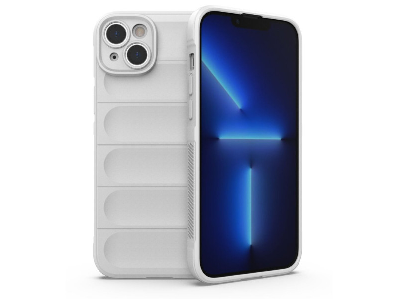 Newface iPhone 15 Kılıf Optimum Silikon - Krem