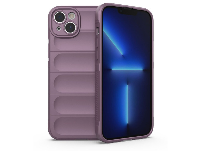 Newface iPhone 15 Kılıf Optimum Silikon - Mor