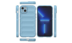 Newface iPhone 15 Kılıf Optimum Silikon - Sky Blue