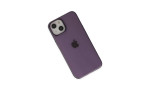 Newface iPhone 15 Kılıf Pc Sert Şeffaf Kapak - Mor
