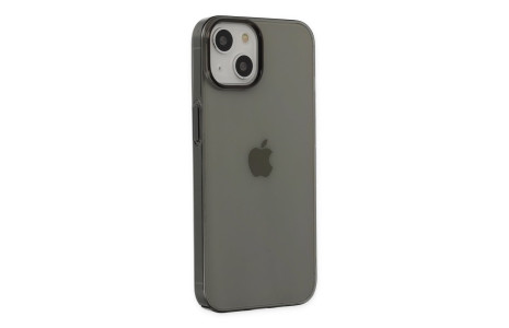 Newface iPhone 15 Kılıf Pc Sert Şeffaf Kapak - Siyah