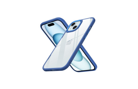 Newface iPhone 15 Kılıf Power Silikon - Mavi