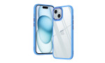 Newface iPhone 15 Kılıf Power Silikon - Mavi