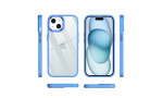 Newface iPhone 15 Kılıf Power Silikon - Mavi
