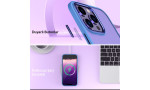 Newface iPhone 15 Kılıf Power Silikon - Mavi
