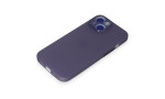 Newface iPhone 15 Kılıf Puma Silikon - Koyu Mor