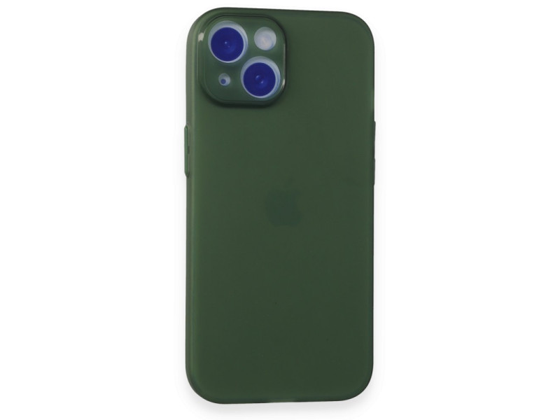 Newface iPhone 15 Kılıf Puma Silikon - Yeşil