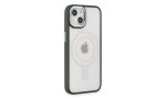 Newface iPhone 15 Kılıf Room Magneticsafe Silikon - Köknar Yeşili
