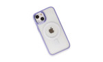 Newface iPhone 15 Kılıf Room Magneticsafe Silikon - Lila