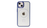 Newface iPhone 15 Kılıf Room Magneticsafe Silikon - Sierra Blue