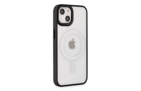 Newface iPhone 15 Kılıf Room Magneticsafe Silikon - Siyah