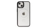 Newface iPhone 15 Kılıf Room Magneticsafe Silikon - Siyah