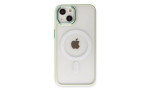 Newface iPhone 15 Kılıf Room Magneticsafe Silikon - Su Yeşili