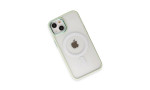 Newface iPhone 15 Kılıf Room Magneticsafe Silikon - Su Yeşili