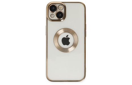 Newface iPhone 15 Kılıf Slot Silikon - Gold