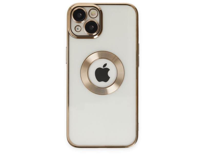 Newface iPhone 15 Kılıf Slot Silikon - Gold