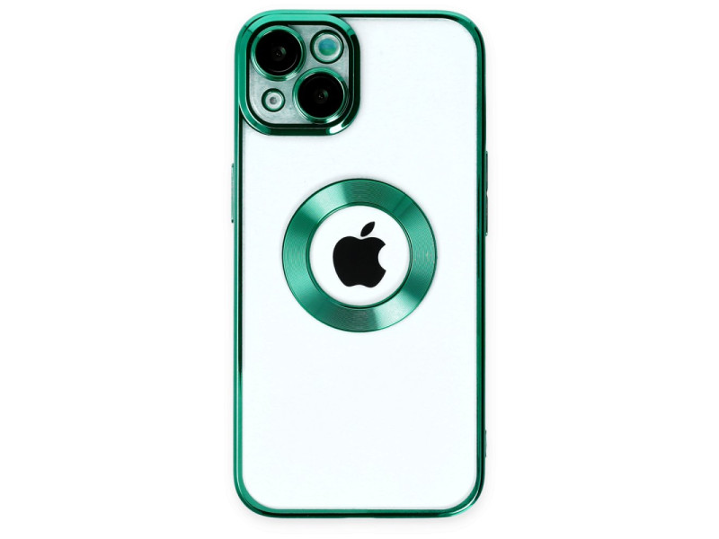 Newface iPhone 15 Kılıf Slot Silikon - Köknar Yeşili