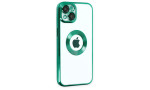 Newface iPhone 15 Kılıf Slot Silikon - Köknar Yeşili