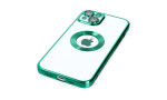 Newface iPhone 15 Kılıf Slot Silikon - Köknar Yeşili