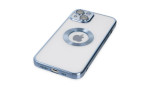 Newface iPhone 15 Kılıf Slot Silikon - Sierra Blue