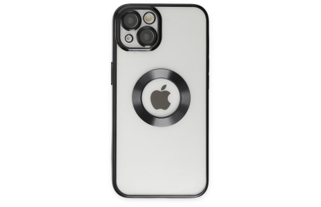 Newface iPhone 15 Kılıf Slot Silikon - Siyah