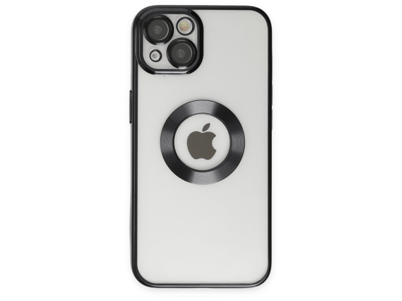Newface iPhone 15 Kılıf Slot Silikon - Siyah