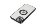 Newface iPhone 15 Kılıf Slot Silikon - Siyah