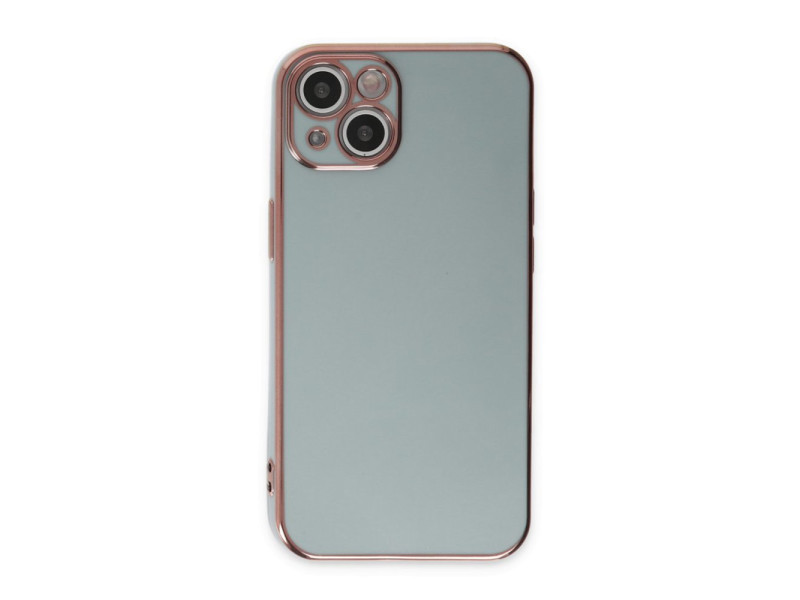 Newface iPhone 15 Kılıf Volet Silikon - Açık Yeşil