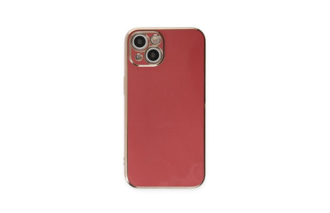 Newface iPhone 15 Kılıf Volet Silikon - Kırmızı