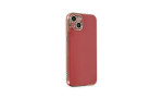 Newface iPhone 15 Kılıf Volet Silikon - Kırmızı