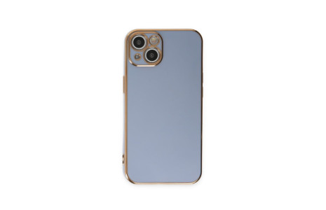 Newface iPhone 15 Kılıf Volet Silikon - Mavi