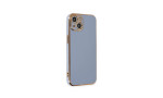 Newface iPhone 15 Kılıf Volet Silikon - Mavi