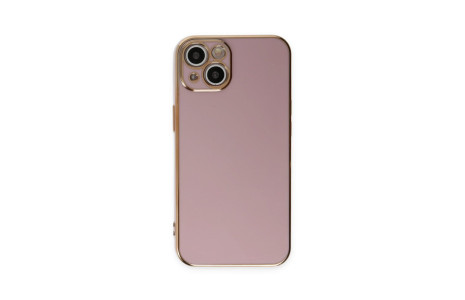 Newface iPhone 15 Kılıf Volet Silikon - Mor