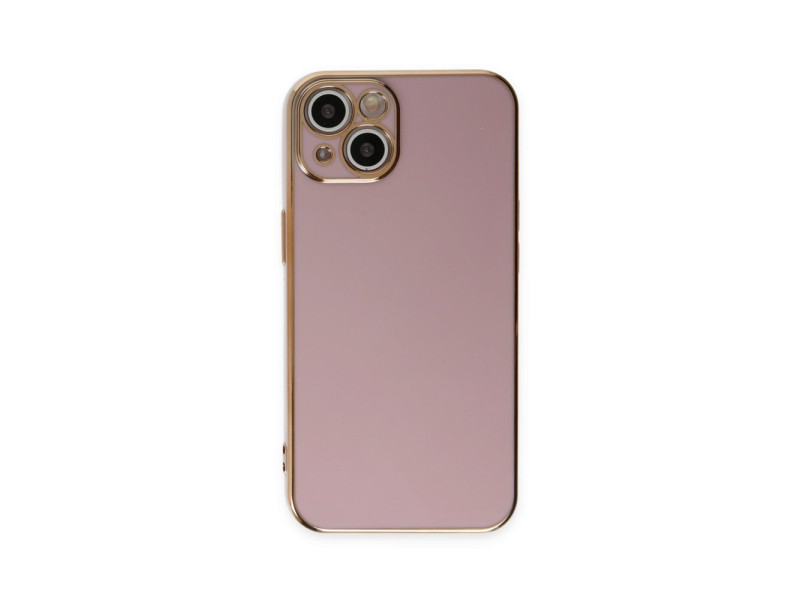 Newface iPhone 15 Kılıf Volet Silikon - Mor