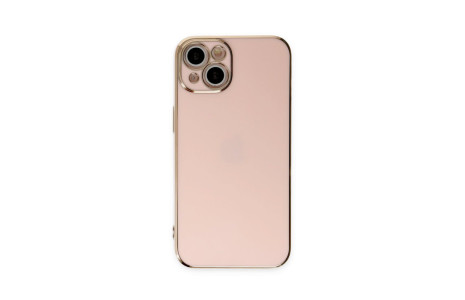 Newface iPhone 15 Kılıf Volet Silikon - Pembe