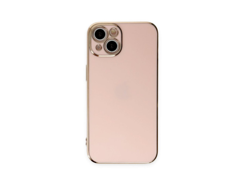 Newface iPhone 15 Kılıf Volet Silikon - Pembe