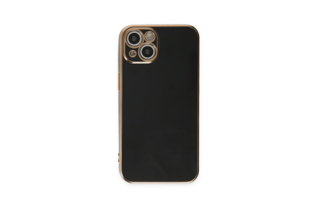 Newface iPhone 15 Kılıf Volet Silikon - Siyah
