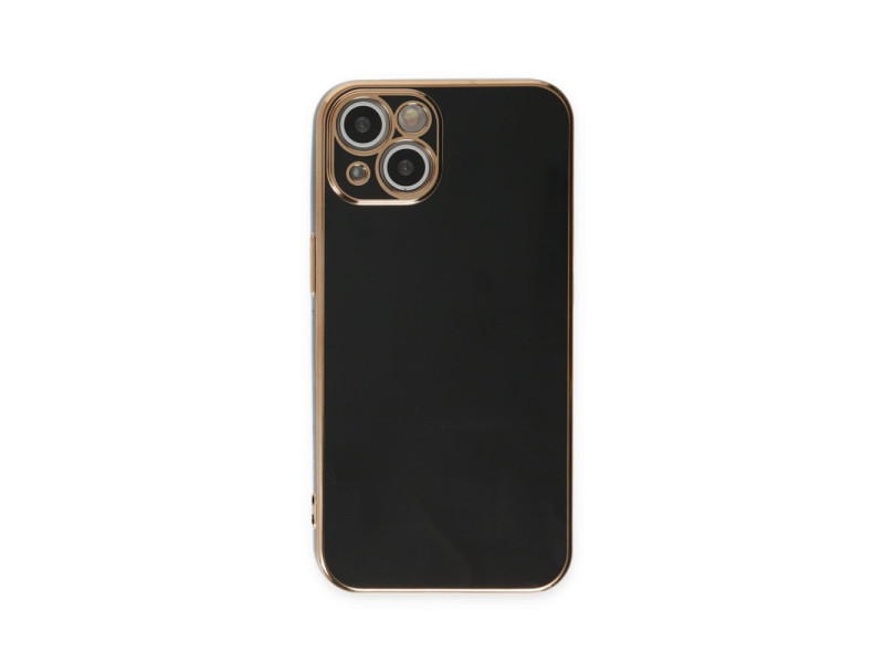 Newface iPhone 15 Kılıf Volet Silikon - Siyah