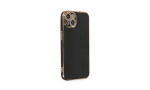 Newface iPhone 15 Kılıf Volet Silikon - Siyah
