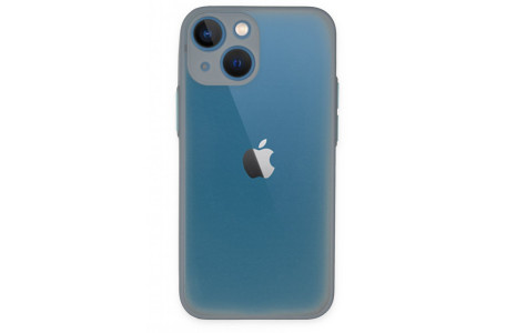 Newface iPhone 15 Plus Kılıf Montreal Silikon Kapak - Gri