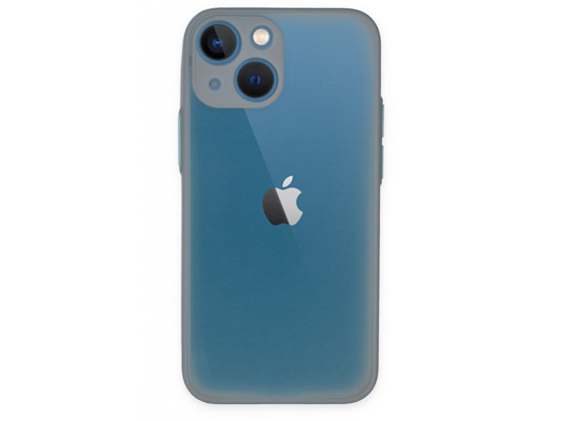 Newface iPhone 15 Plus Kılıf Montreal Silikon Kapak - Gri