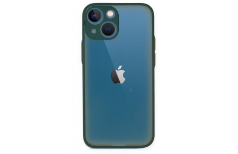 Newface iPhone 15 Plus Kılıf Montreal Silikon Kapak - Yeşil