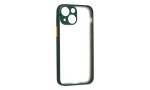 Newface iPhone 15 Plus Kılıf Montreal Silikon Kapak - Yeşil