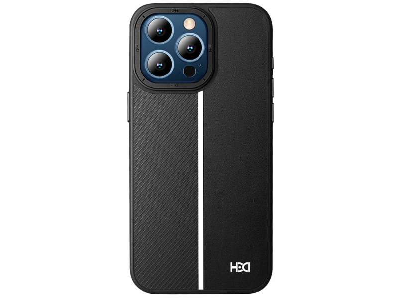 HDD iPhone 15 Pro Kılıf HBC-155 Lizbon Kapak - Siyah