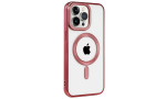 Newface iPhone 15 Pro Kılıf Kronos Magsafe Kapak - Bordo
