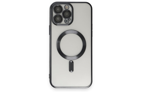 Newface iPhone 15 Pro Kılıf Kross Magneticsafe Kapak - Siyah